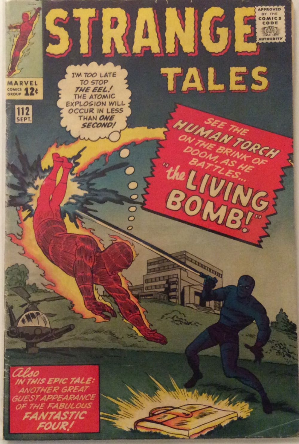Strange Tales - Marvel Comics (112 - Sep 1963) comic book collectible [Barcode 742552] - Main Image 2