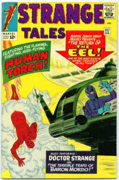 Strange Tales - Marvel Comics (117 - Feb 1964) comic book collectible [Barcode 74588] - Main Image 1
