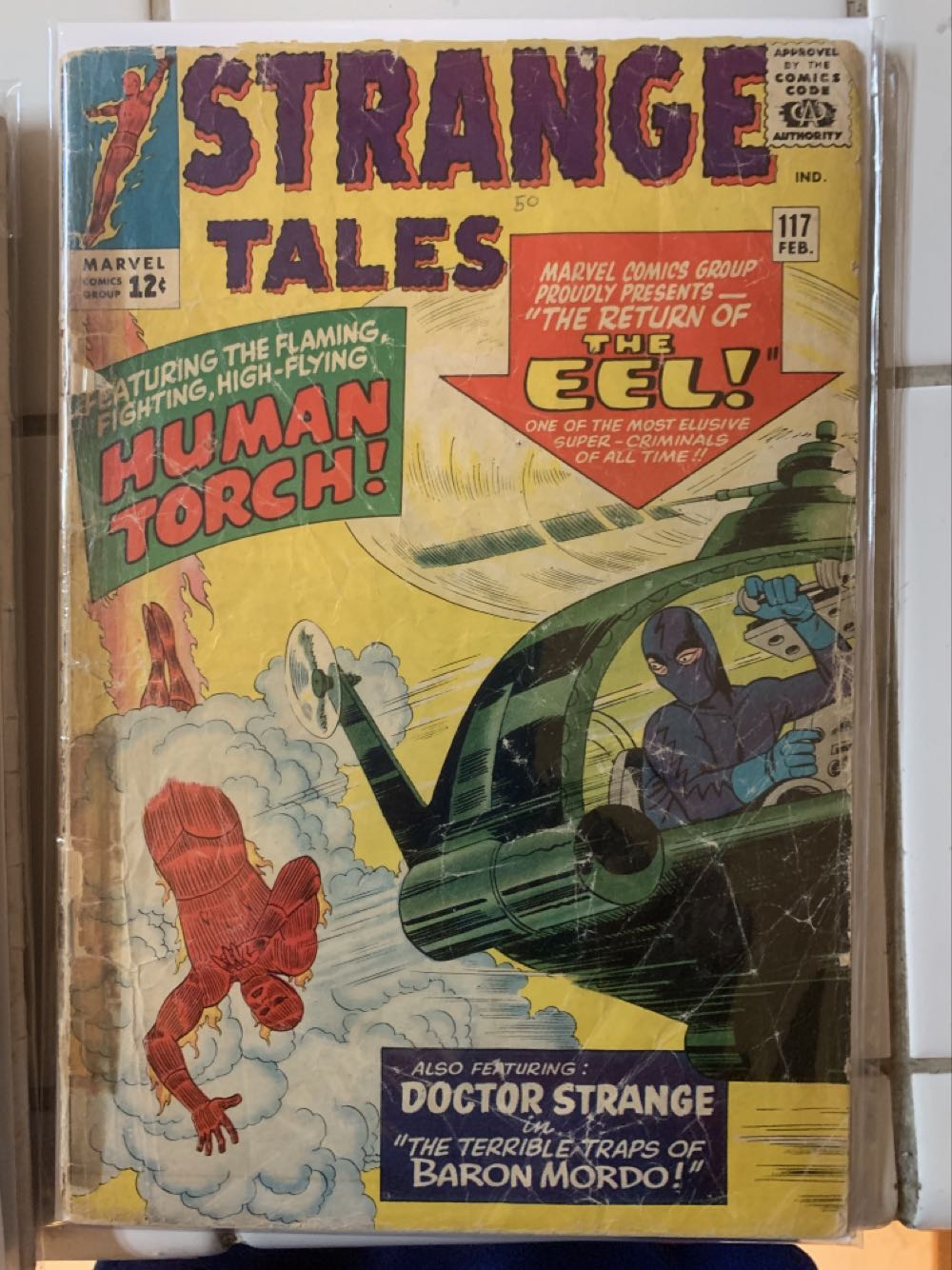 Strange Tales - Marvel Comics (117 - Feb 1964) comic book collectible [Barcode 74588] - Main Image 2