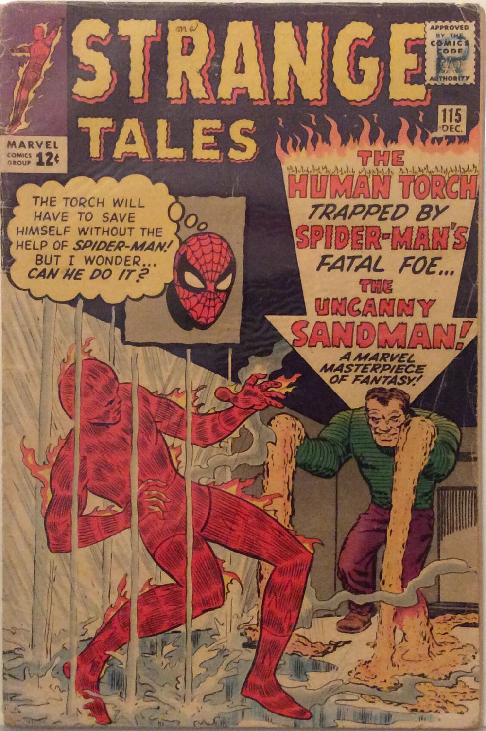 Strange Tales #115 (Facsimile) - Marvel Comics (115 - Dec 1963) comic book collectible [Barcode 1774455255] - Main Image 2