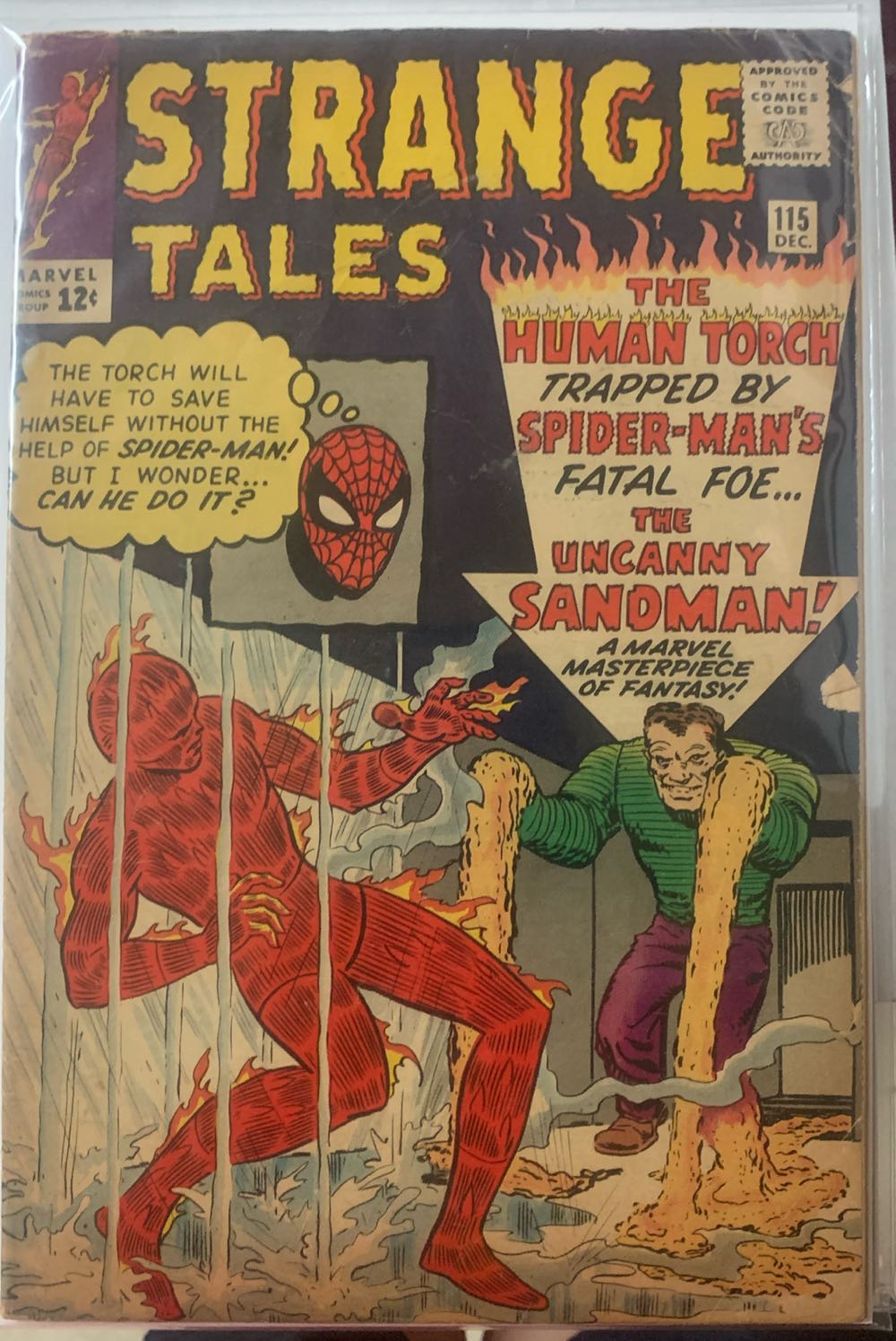 Strange Tales #115 (Facsimile) - Marvel Comics (115 - Dec 1963) comic book collectible [Barcode 1774455255] - Main Image 3