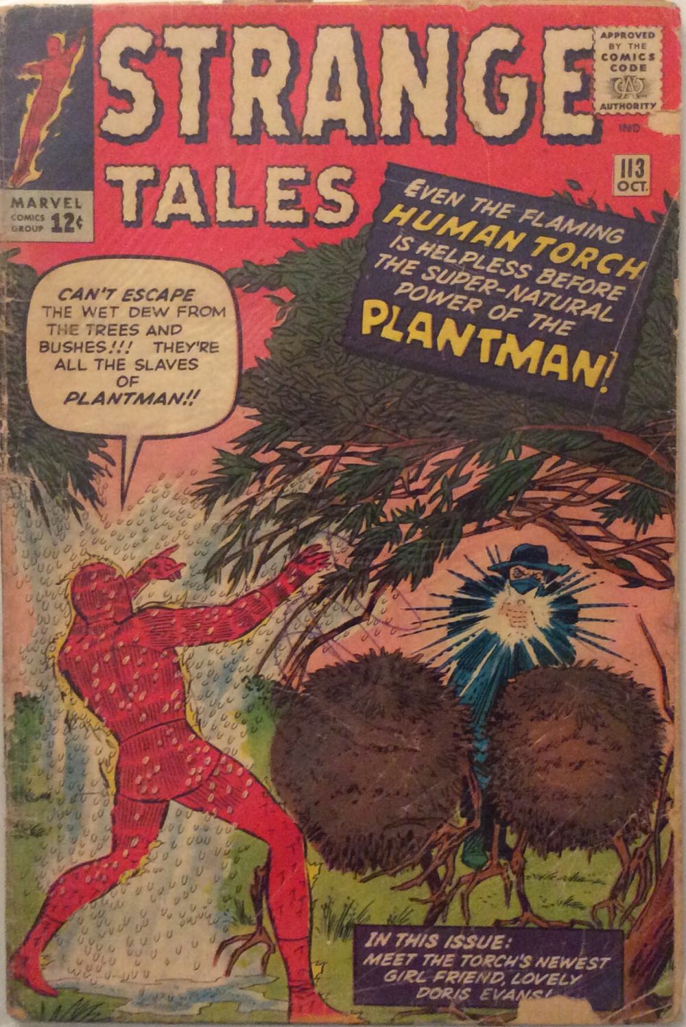 Strange Tales - Marvel Comics (113 - Oct 1963) comic book collectible [Barcode 288415696] - Main Image 2