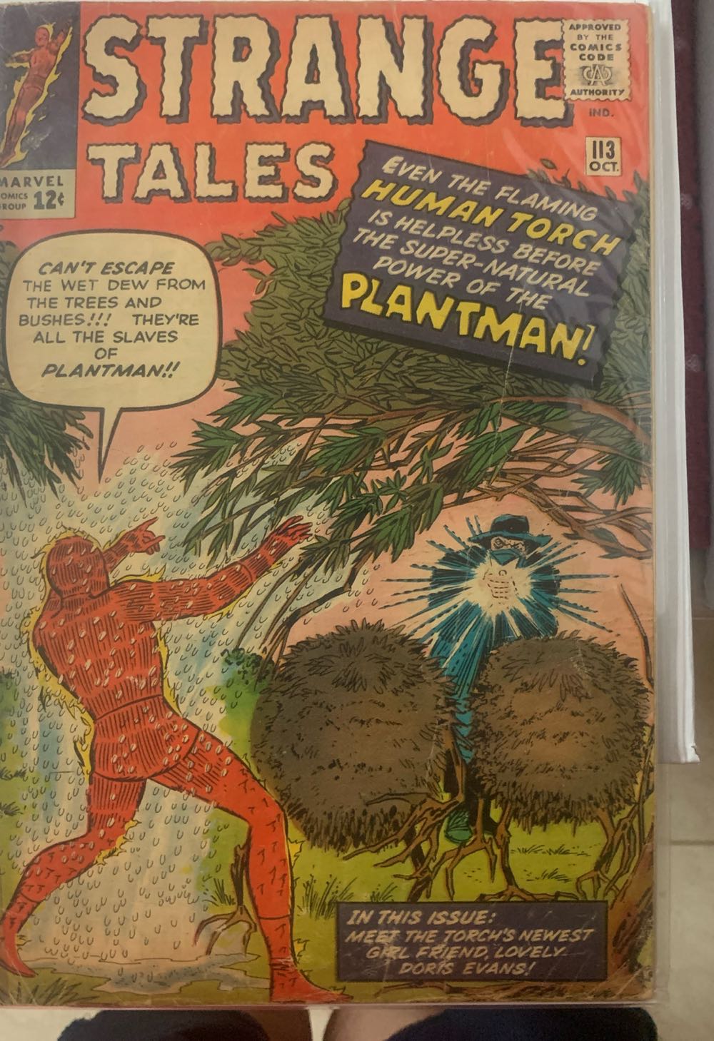 Strange Tales - Marvel Comics (113 - Oct 1963) comic book collectible [Barcode 288415696] - Main Image 3