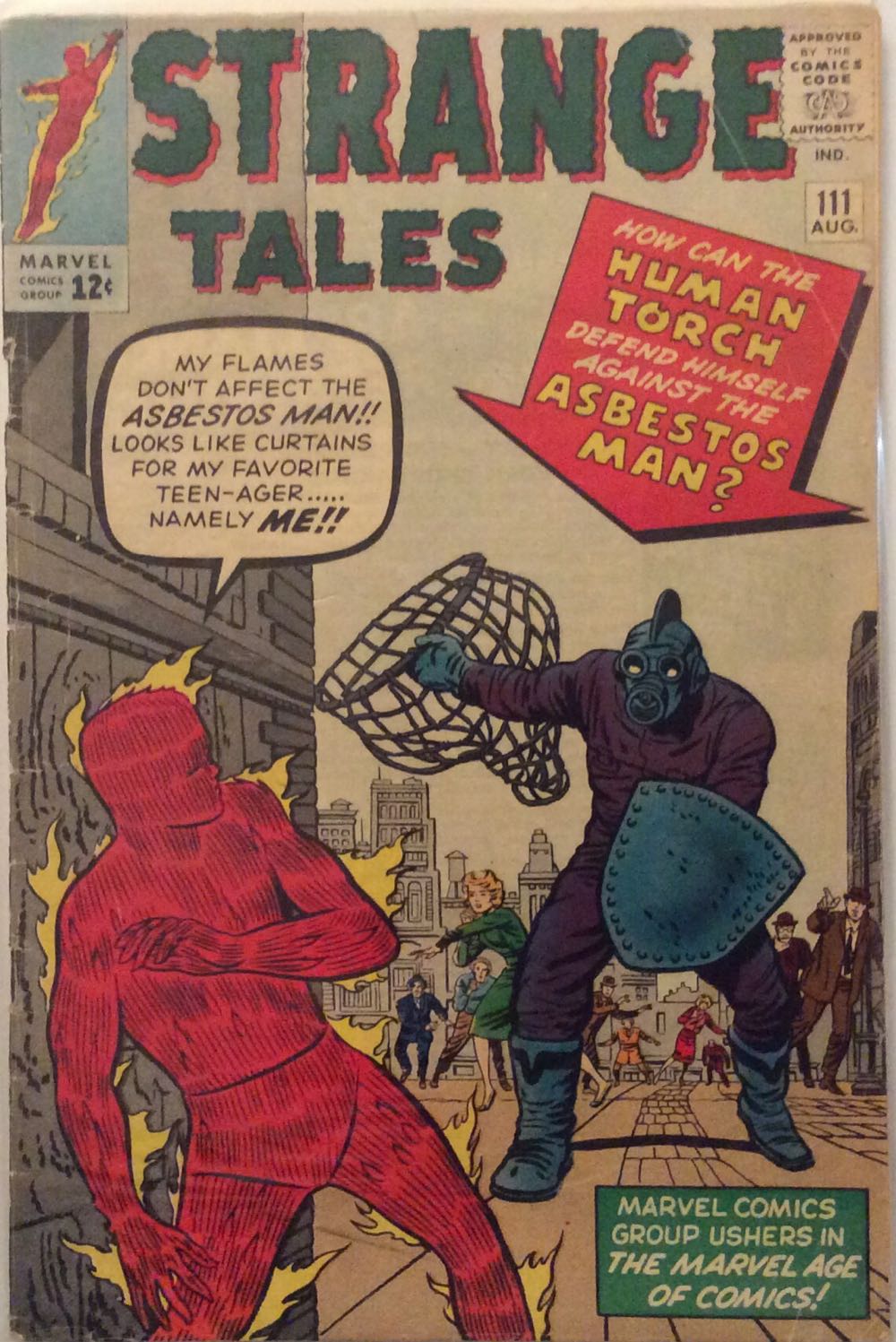 Strange Tales - Marvel Comics (111 - Aug 1963) comic book collectible [Barcode 28844555] - Main Image 2