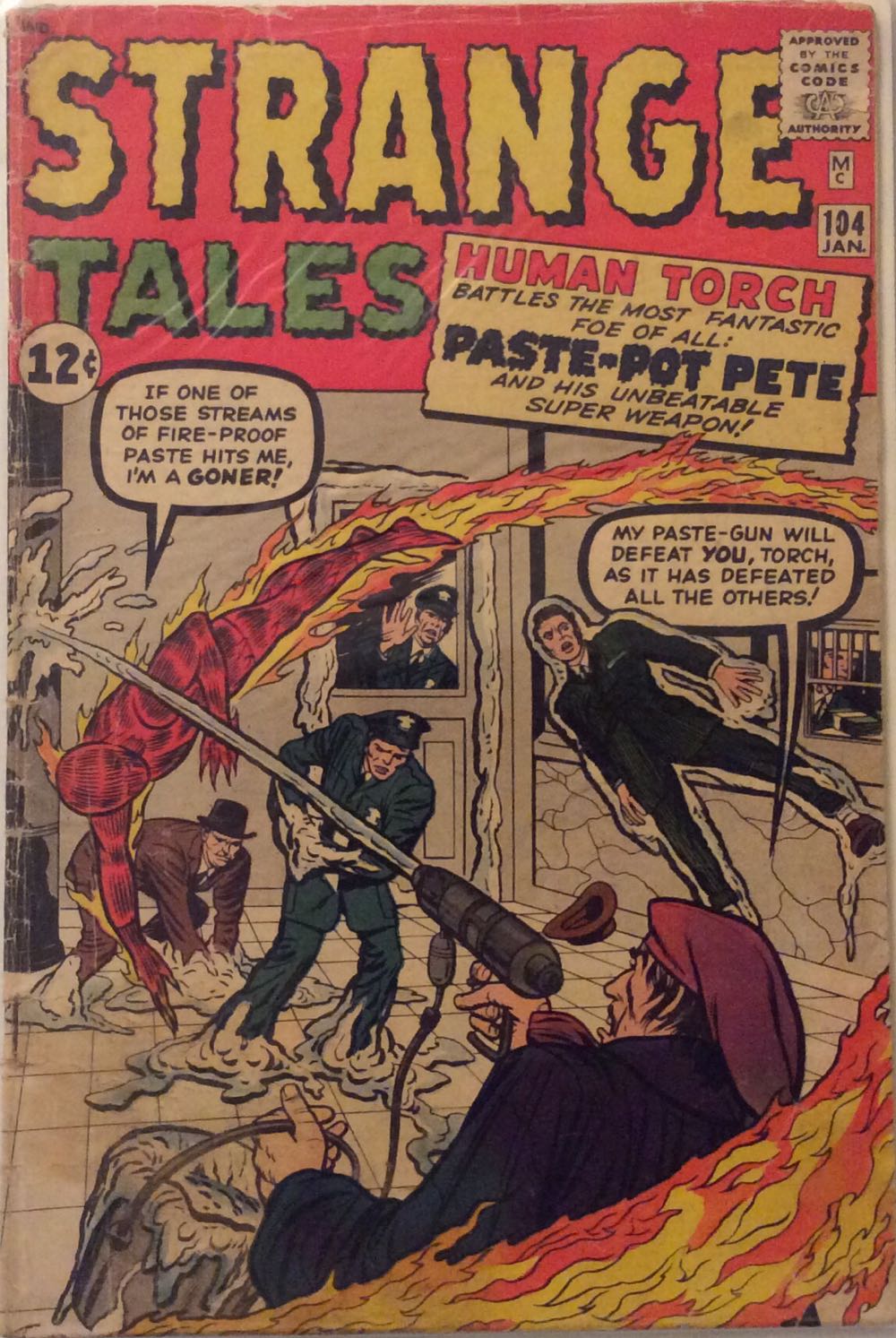 Strange Tales - Marvel (104 - Jan 1963) comic book collectible [Barcode 8522339] - Main Image 2
