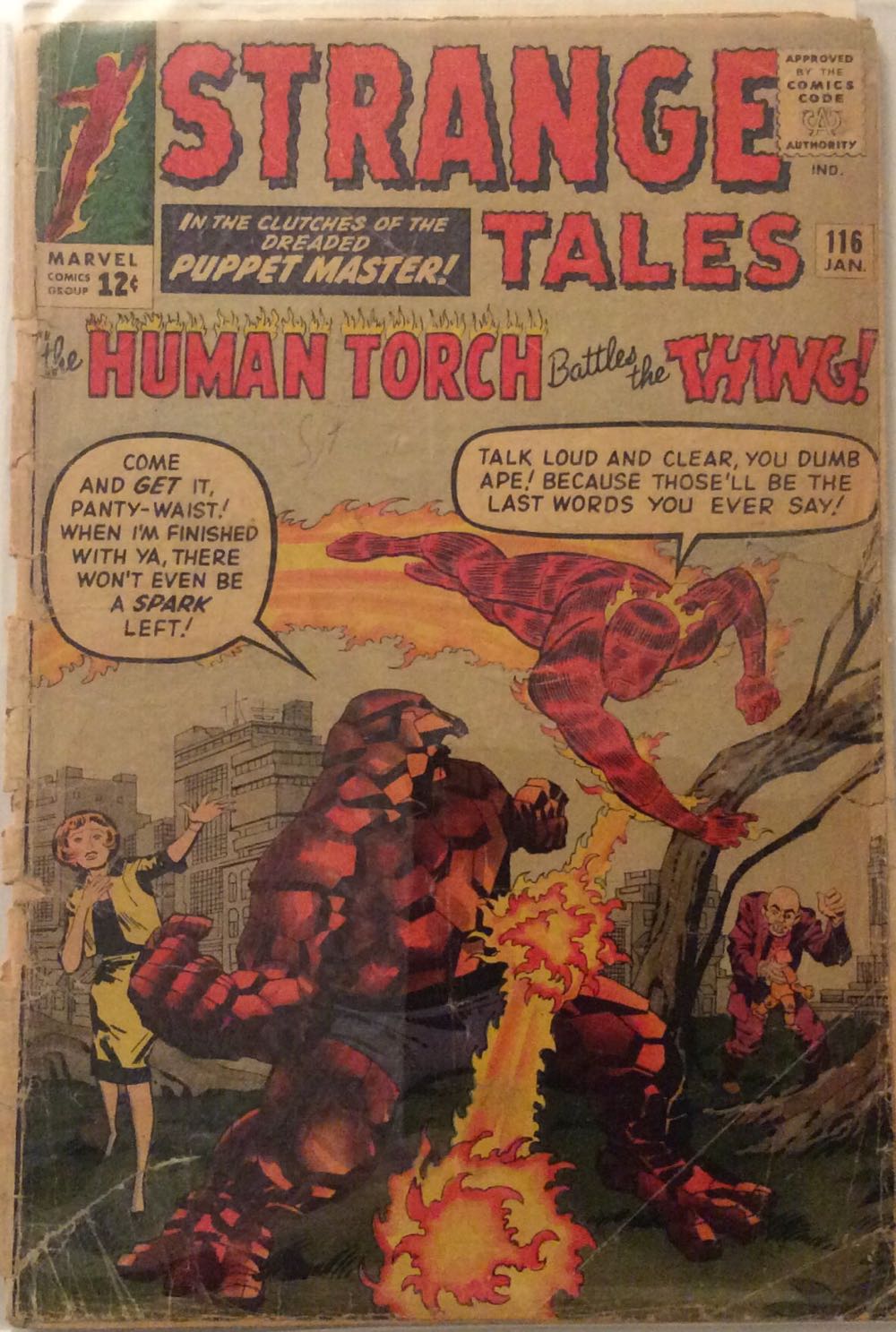 Strange Tales - Marvel (116 - Jan 1964) comic book collectible [Barcode 855225458] - Main Image 2