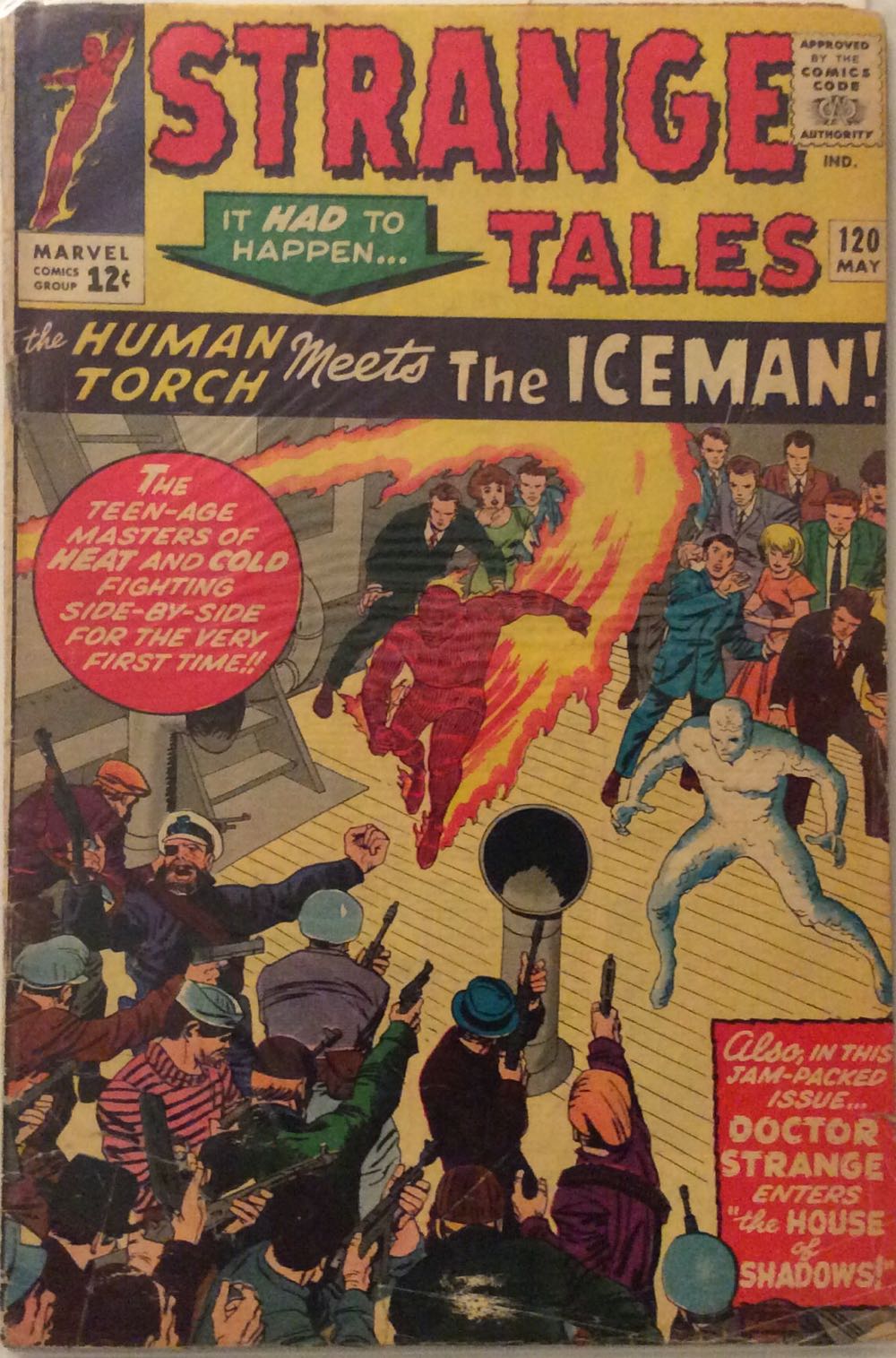 Strange Tales - Marvel Comics (120 - May 1964) comic book collectible [Barcode 1774525] - Main Image 2