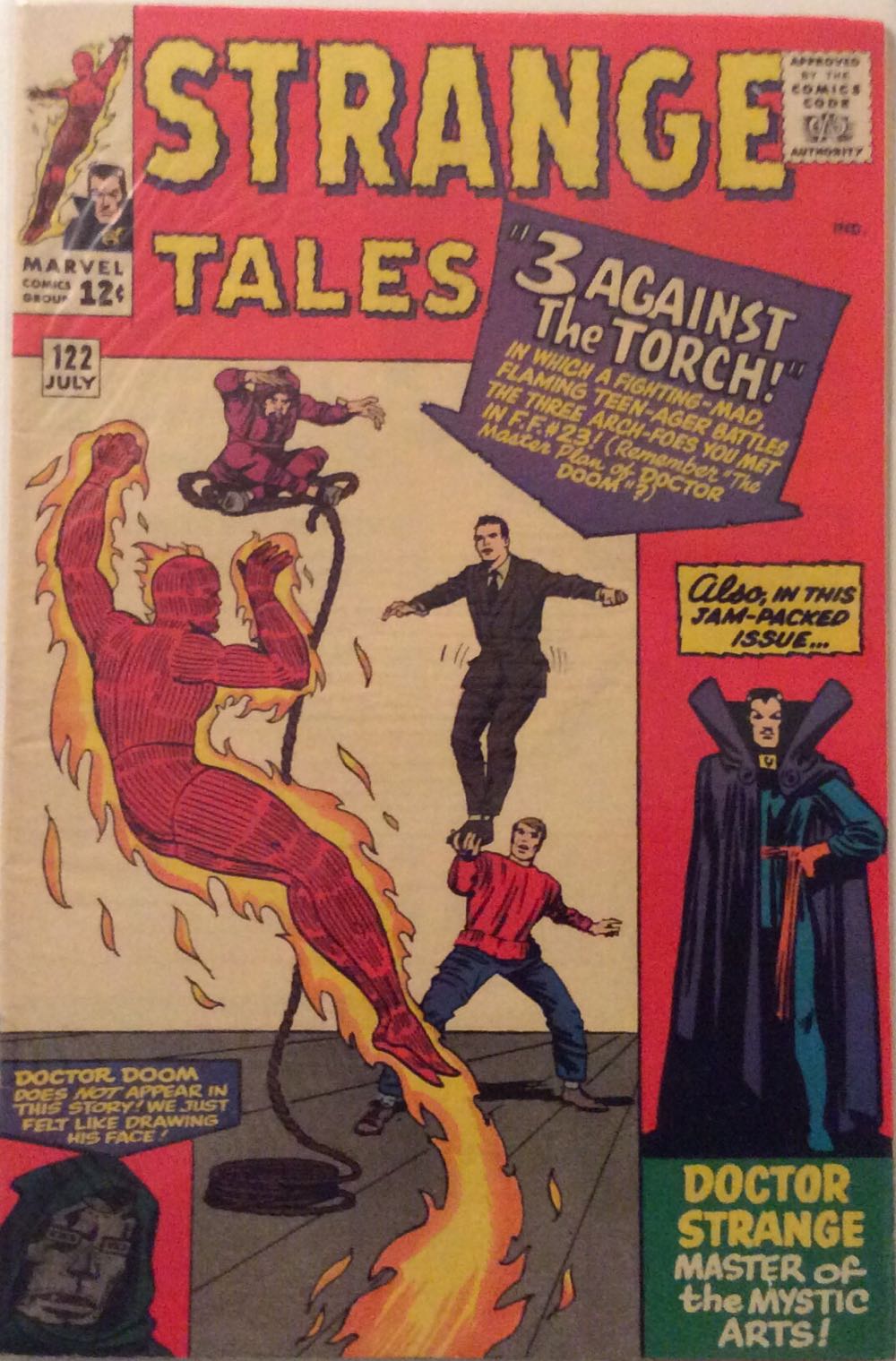 Strange Tales - Marvel Comics (122 - Jul 1964) comic book collectible [Barcode 288448855478] - Main Image 2