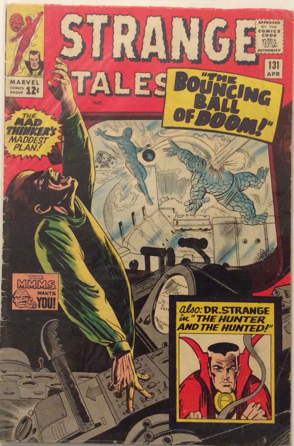Strange Tales - Marvel (131 - Apr 1965) comic book collectible [Barcode 255178896] - Main Image 2