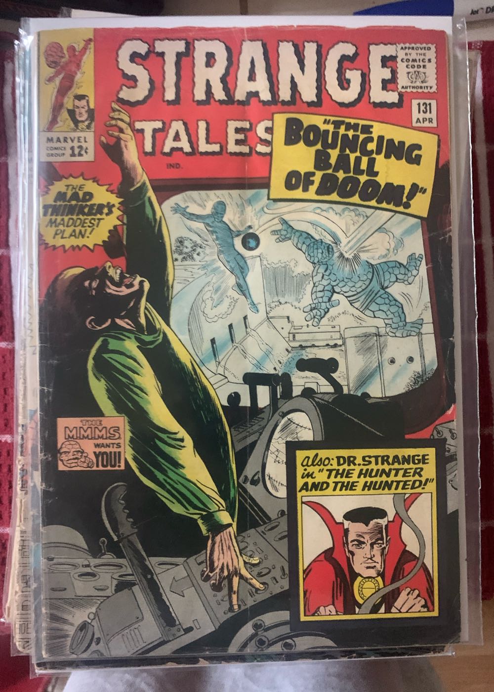 Strange Tales - Marvel (131 - Apr 1965) comic book collectible [Barcode 255178896] - Main Image 3