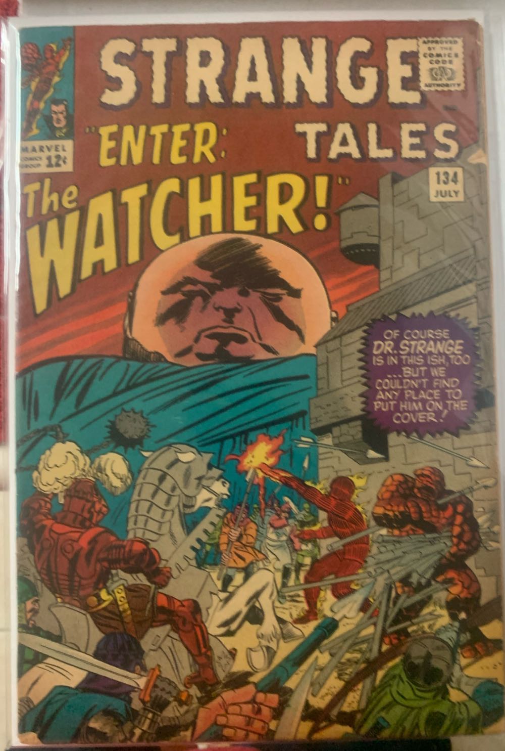 Strange Tales - Marvel Comics (134 - Jul 1965) comic book collectible [Barcode 52554414588] - Main Image 4