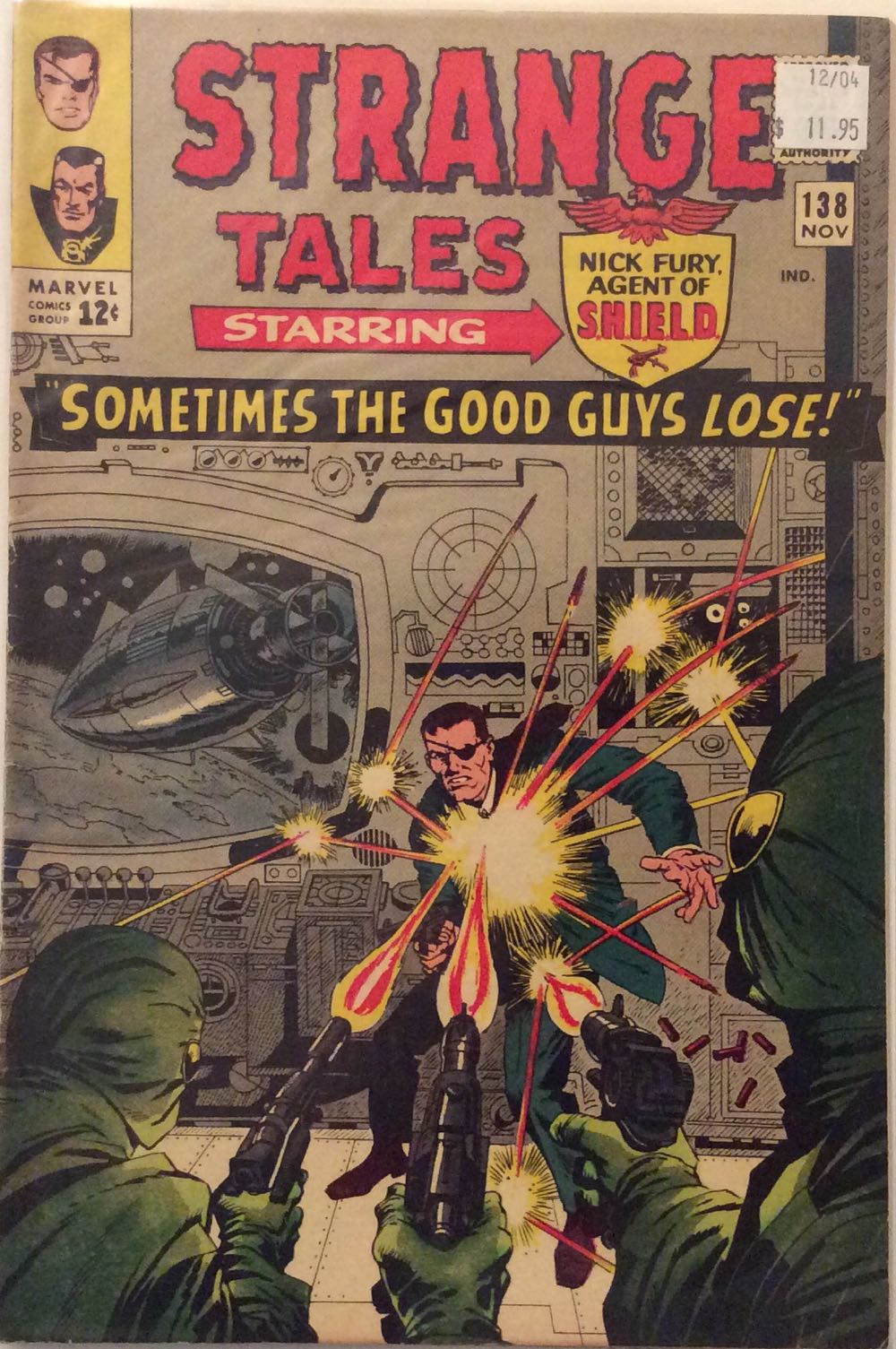 Strange Tales - Marvel Comics Group (138 - Nov 1965) comic book collectible [Barcode 17125845866] - Main Image 3