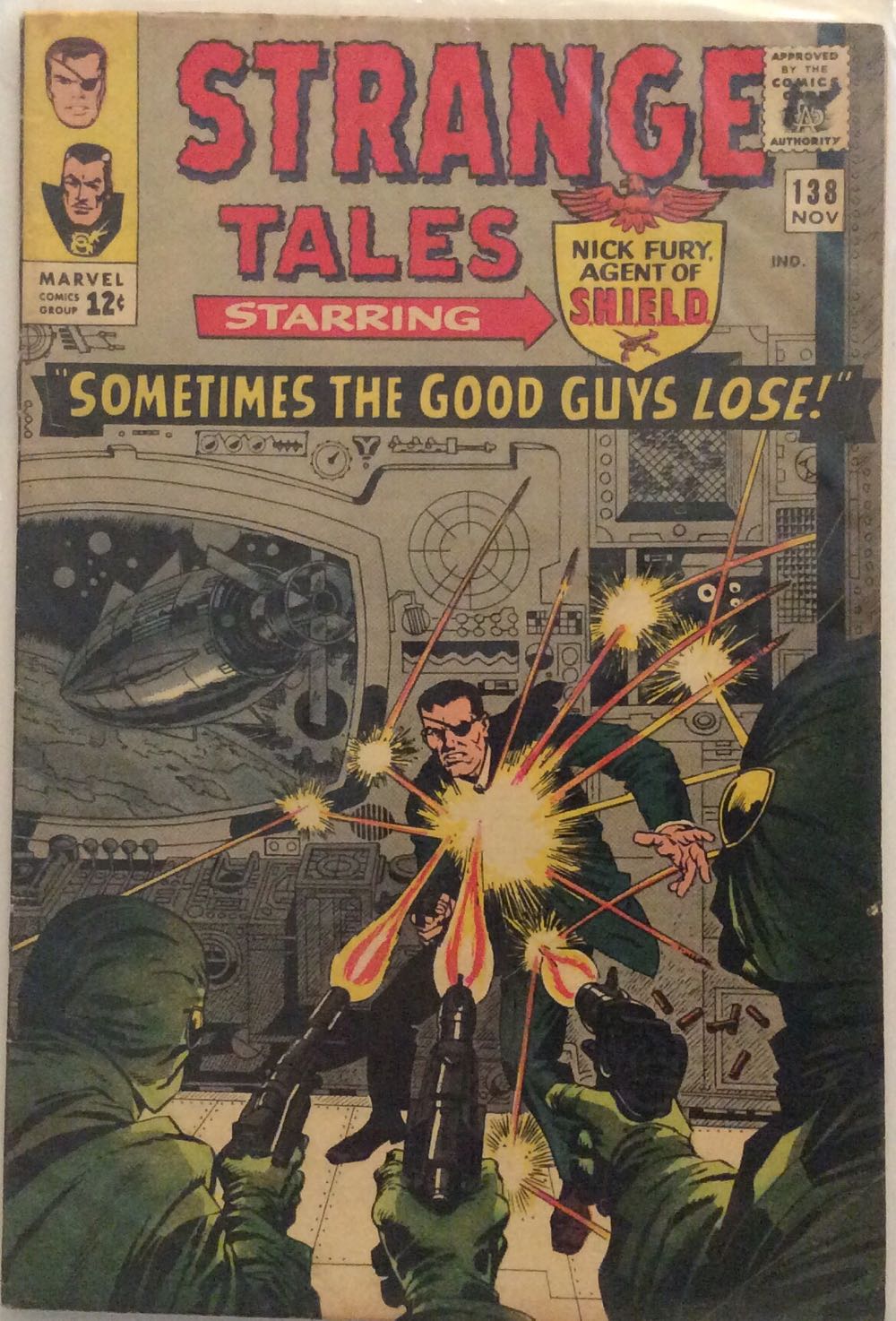 Strange Tales - Marvel Comics Group (138 - Nov 1965) comic book collectible [Barcode 17125845866] - Main Image 4