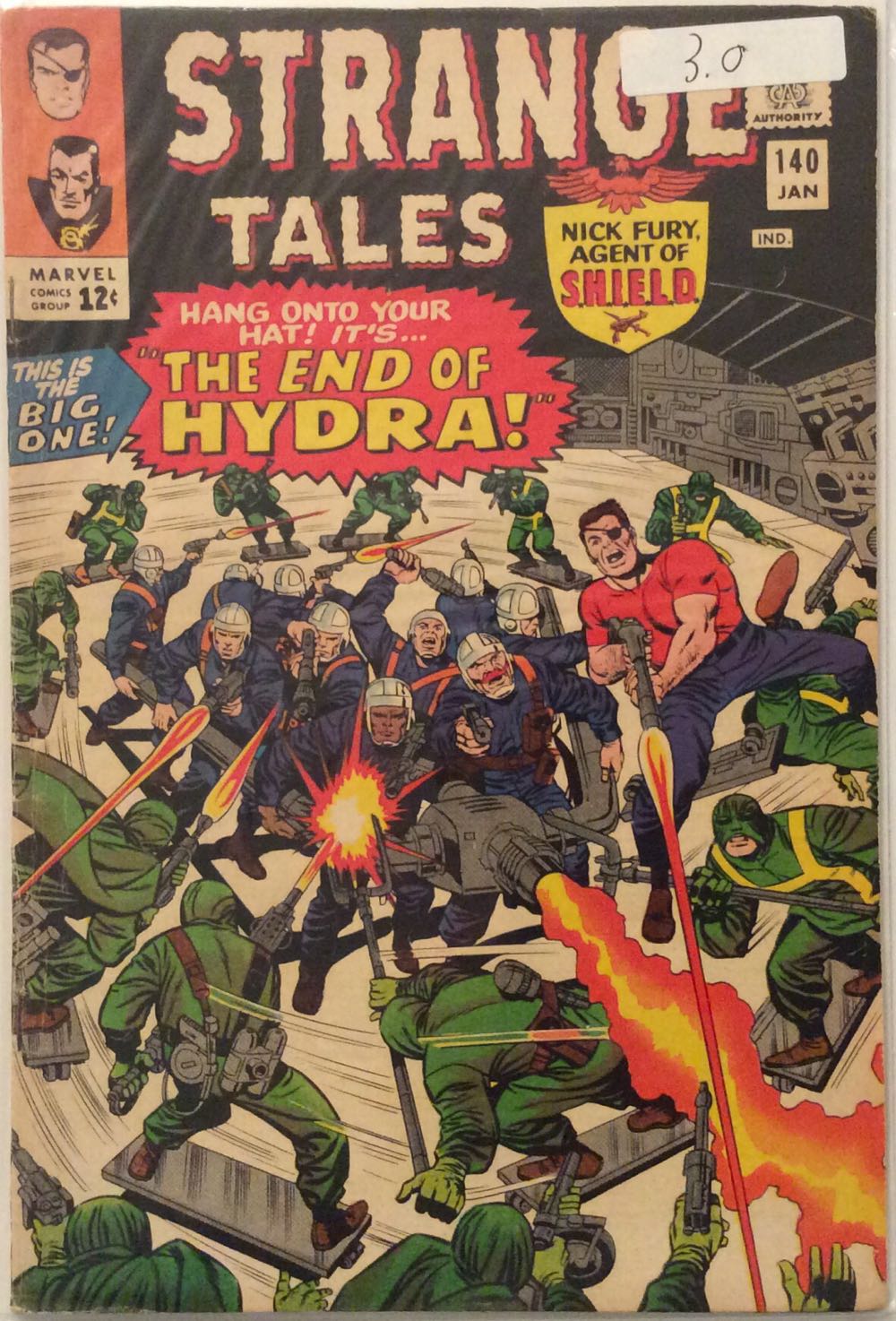 Strange Tales - Marvel Comics Group (140 - Jan 1966) comic book collectible [Barcode 415525514] - Main Image 2
