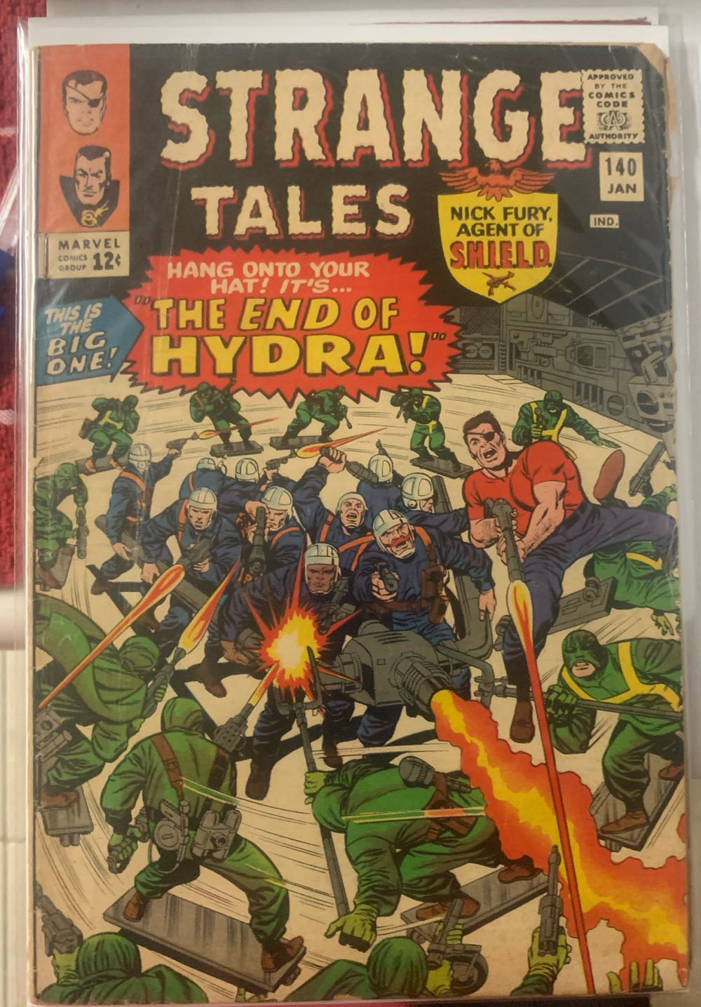 Strange Tales - Marvel Comics Group (140 - Jan 1966) comic book collectible [Barcode 415525514] - Main Image 3