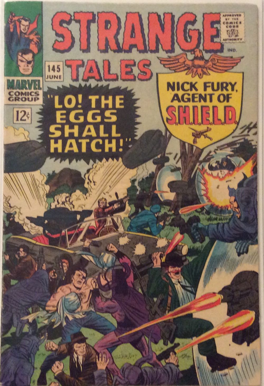 Strange Tales #145 (1966) - Marvel Comics (145 - Jun 1966) comic book collectible [Barcode 759606071494] - Main Image 2