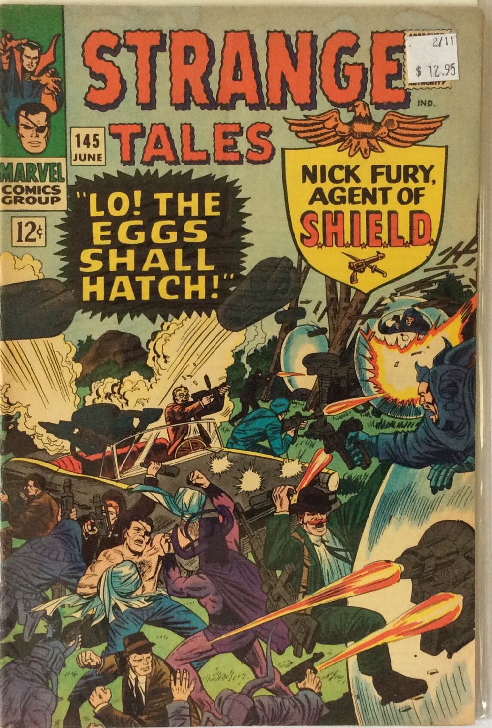 Strange Tales #145 (1966) - Marvel Comics (145 - Jun 1966) comic book collectible [Barcode 759606071494] - Main Image 3