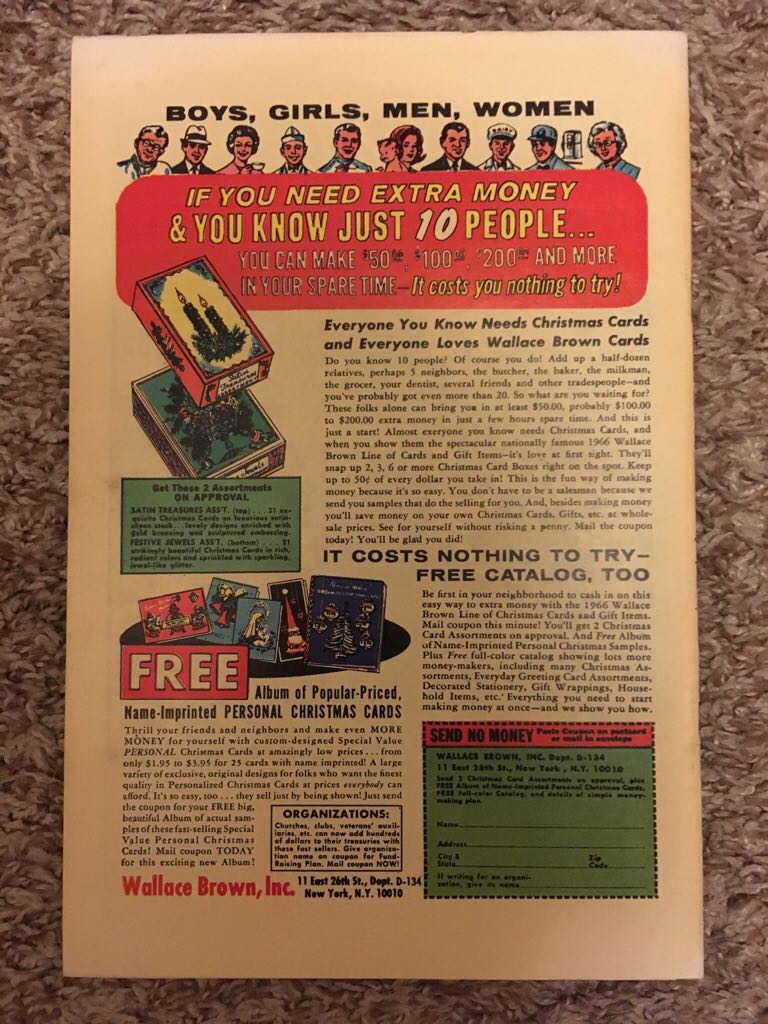 Strange Tales - Vista Publications Inc. (149 - Oct 1966) comic book collectible [Barcode 759606071494] - Main Image 2