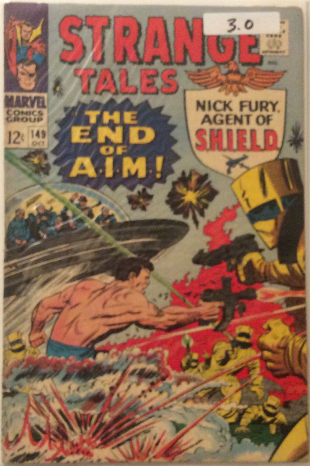Strange Tales - Vista Publications Inc. (149 - Oct 1966) comic book collectible [Barcode 759606071494] - Main Image 3