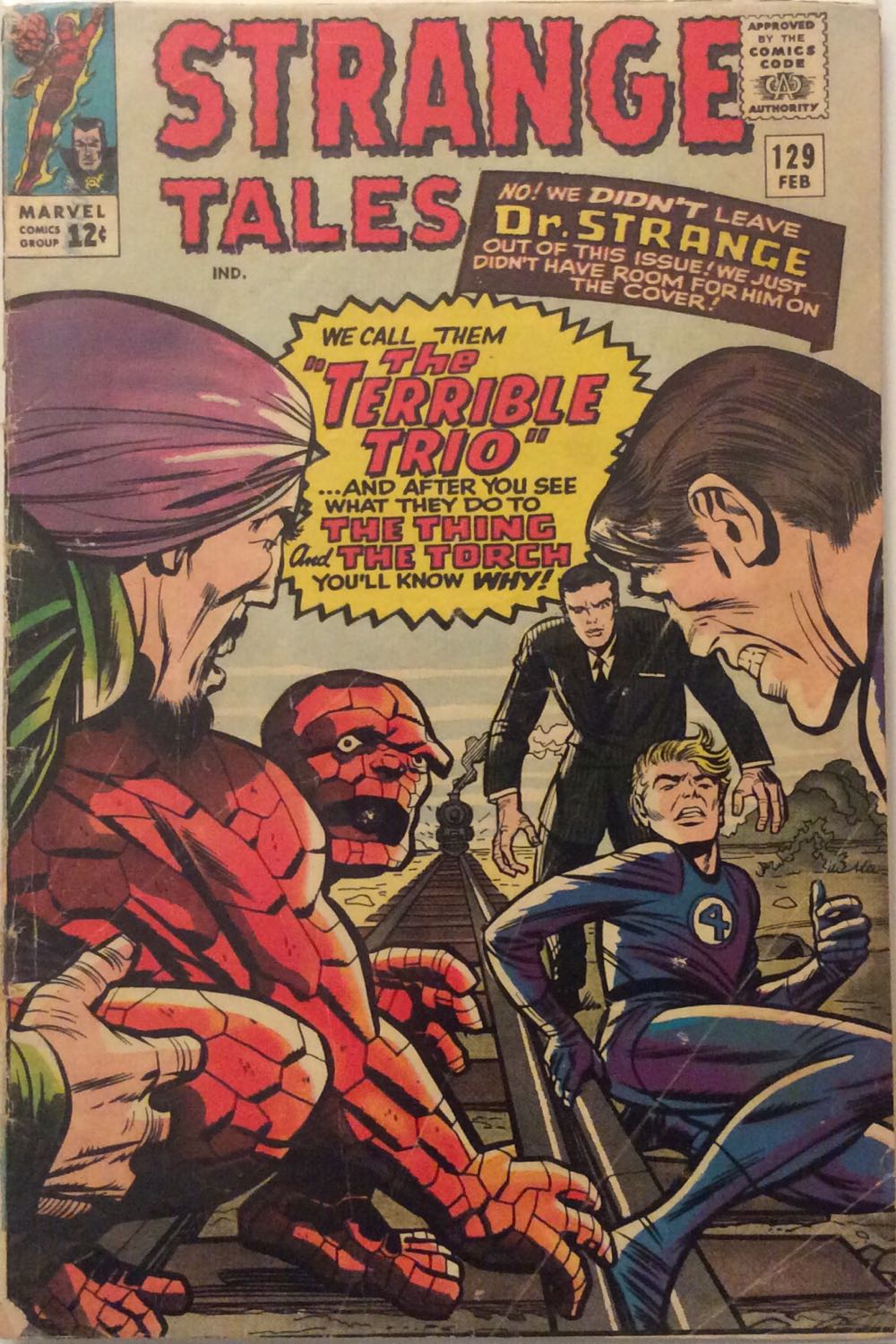 Strange Tales - Marvel Comics (129 - Feb 1965) comic book collectible - Main Image 2