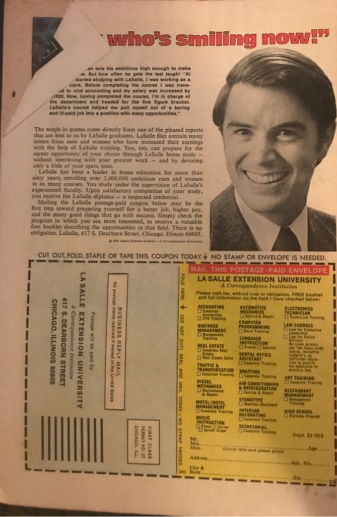 Strange Tales - A Marvel Magazine (175 - Aug 1974) comic book collectible [Barcode 759606062058] - Main Image 2