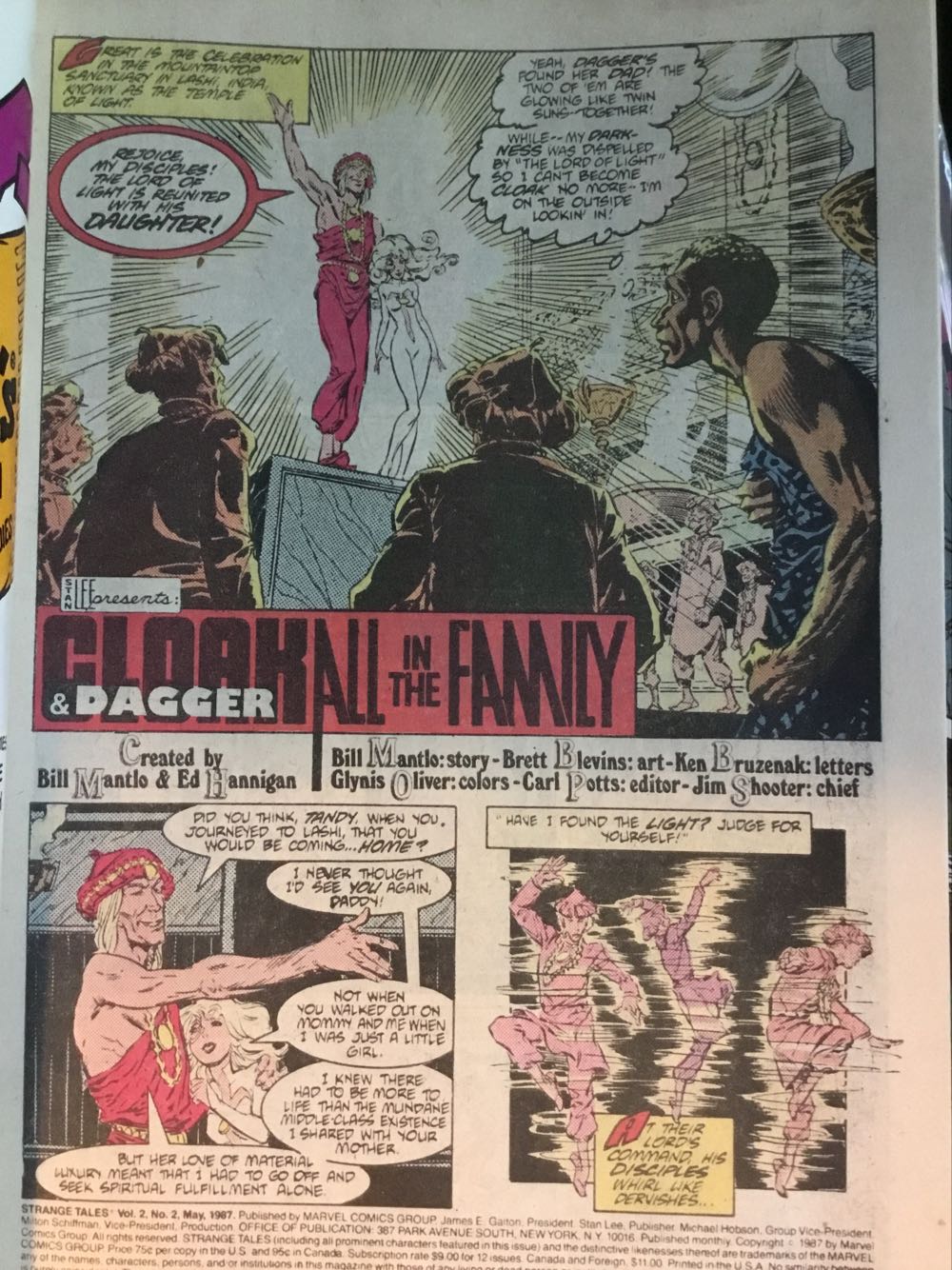 Strange Tales - Marvel Comics (2 - May 1987) comic book collectible - Main Image 2