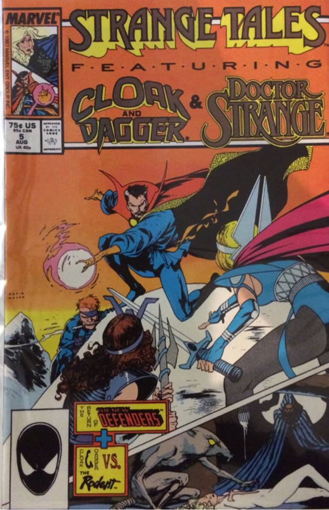 Strange Tales - Marvel (5 - Aug 1987) comic book collectible - Main Image 1