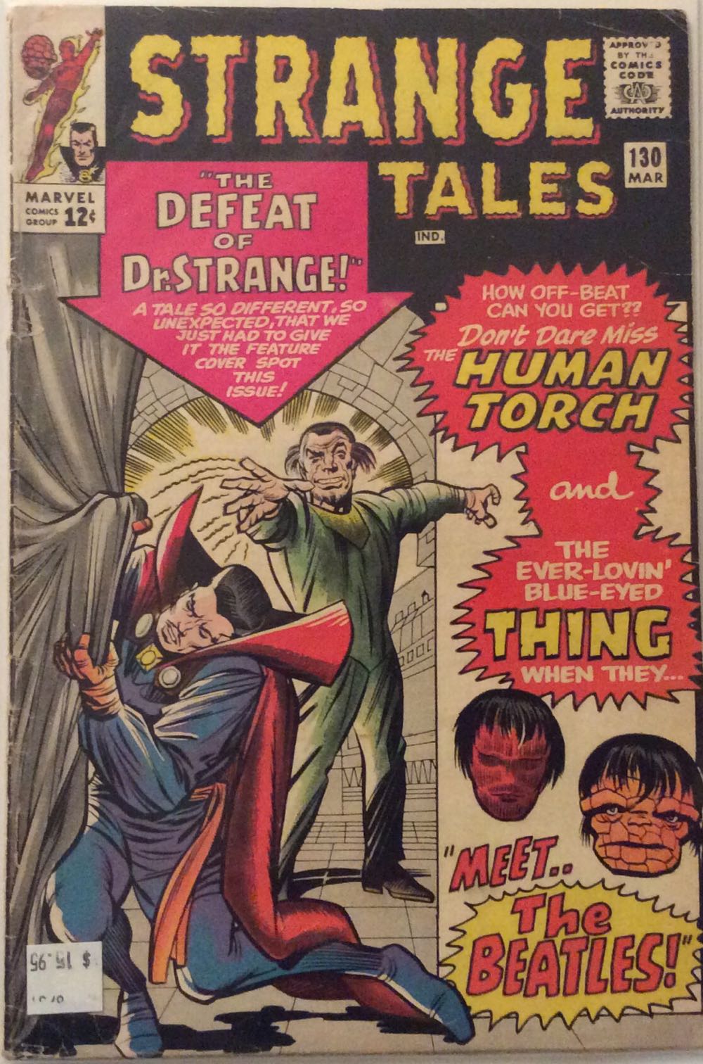 Strange Tales - Marvel Comics (130 - 03/1965) comic book collectible - Main Image 2