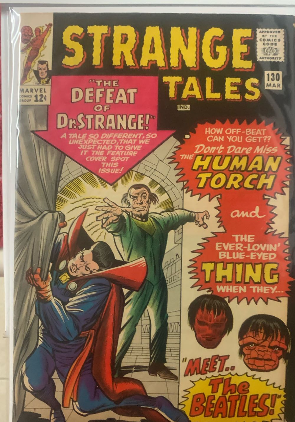 Strange Tales - Marvel Comics (130 - 03/1965) comic book collectible - Main Image 3