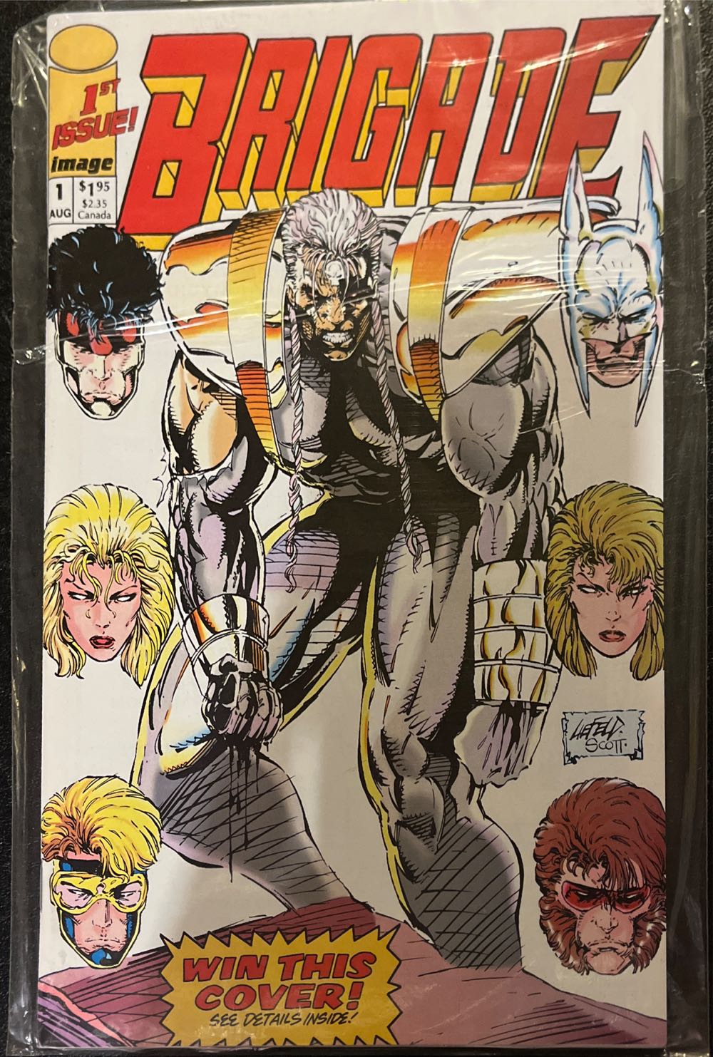 Brigade #1 - Image Comics (1 - Aug 1992) comic book collectible [Barcode 070989332454] - Main Image 2