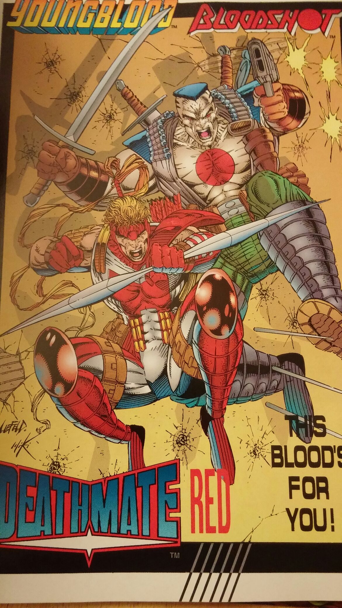 Brigade - Image Comics (4 - Oct 1993) comic book collectible [Barcode 709853008736] - Main Image 2