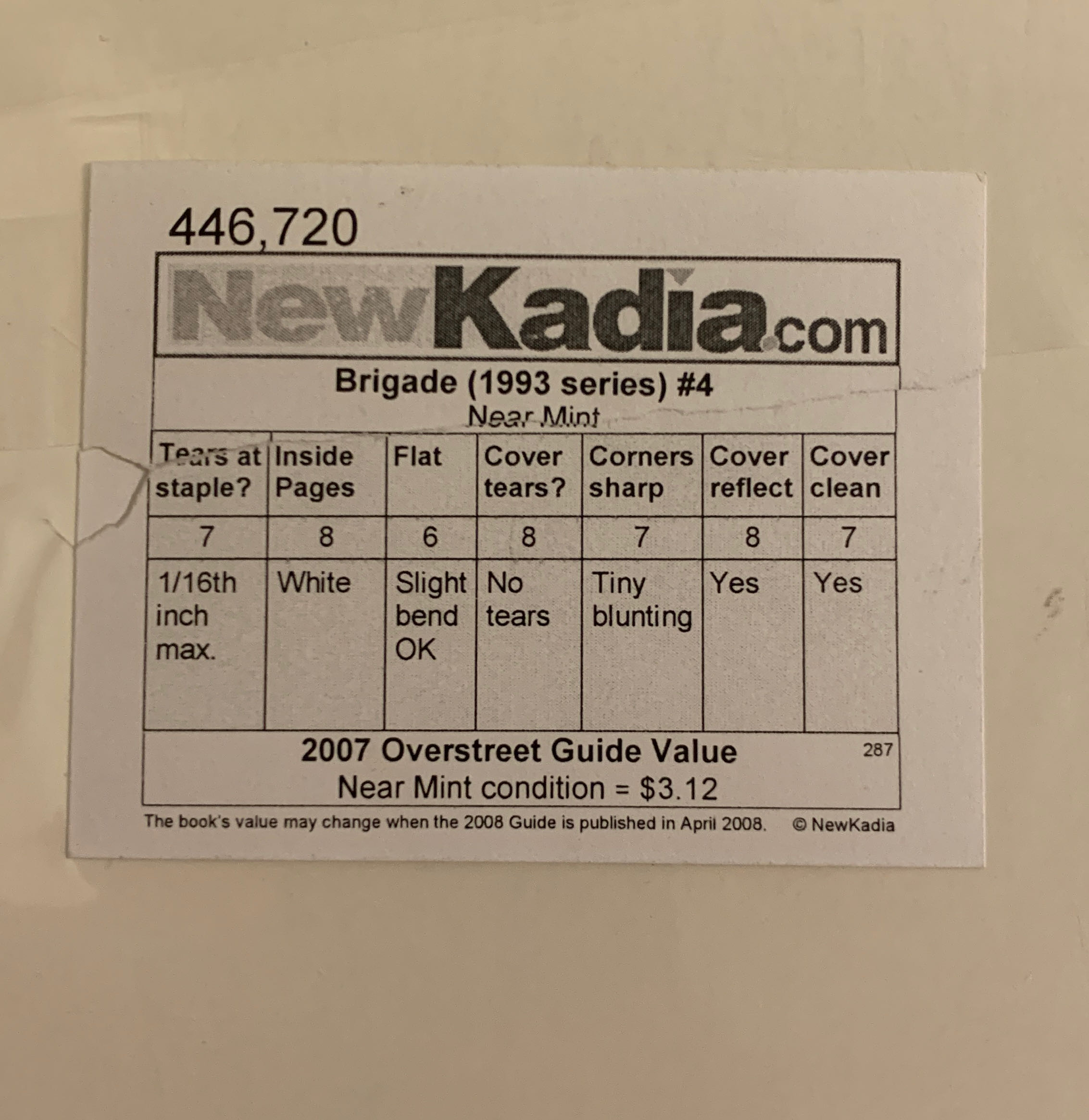 Brigade - Image (4 - 10/1993) comic book collectible - Main Image 2