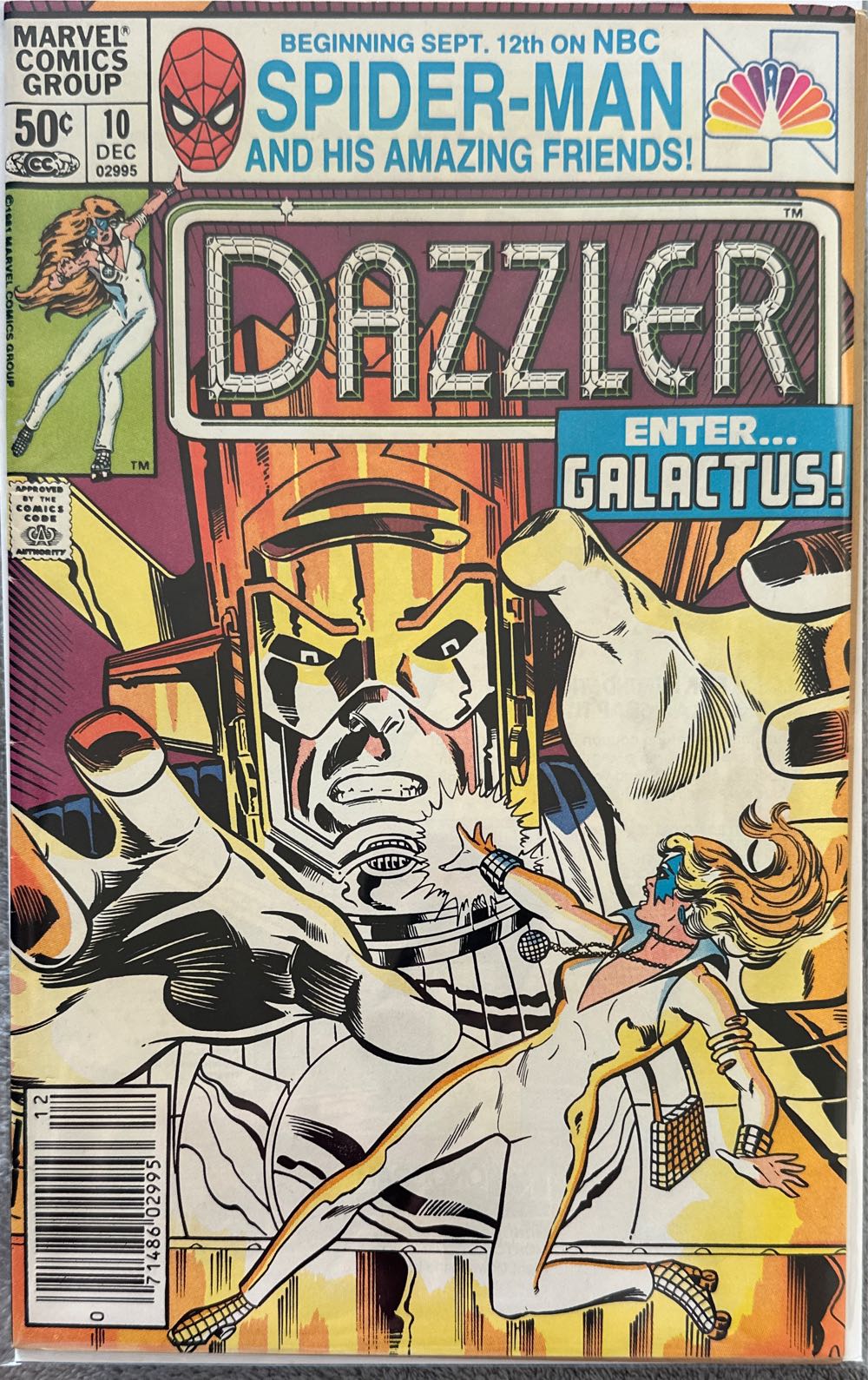 Dazzler - Marvel (10 - Dec 1981) comic book collectible [Barcode 071486029953] - Main Image 2