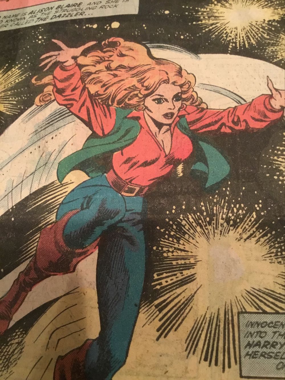 Dazzler - Marvel Comics Group (25 - Mar 1983) comic book collectible [Barcode 071486029953] - Main Image 3