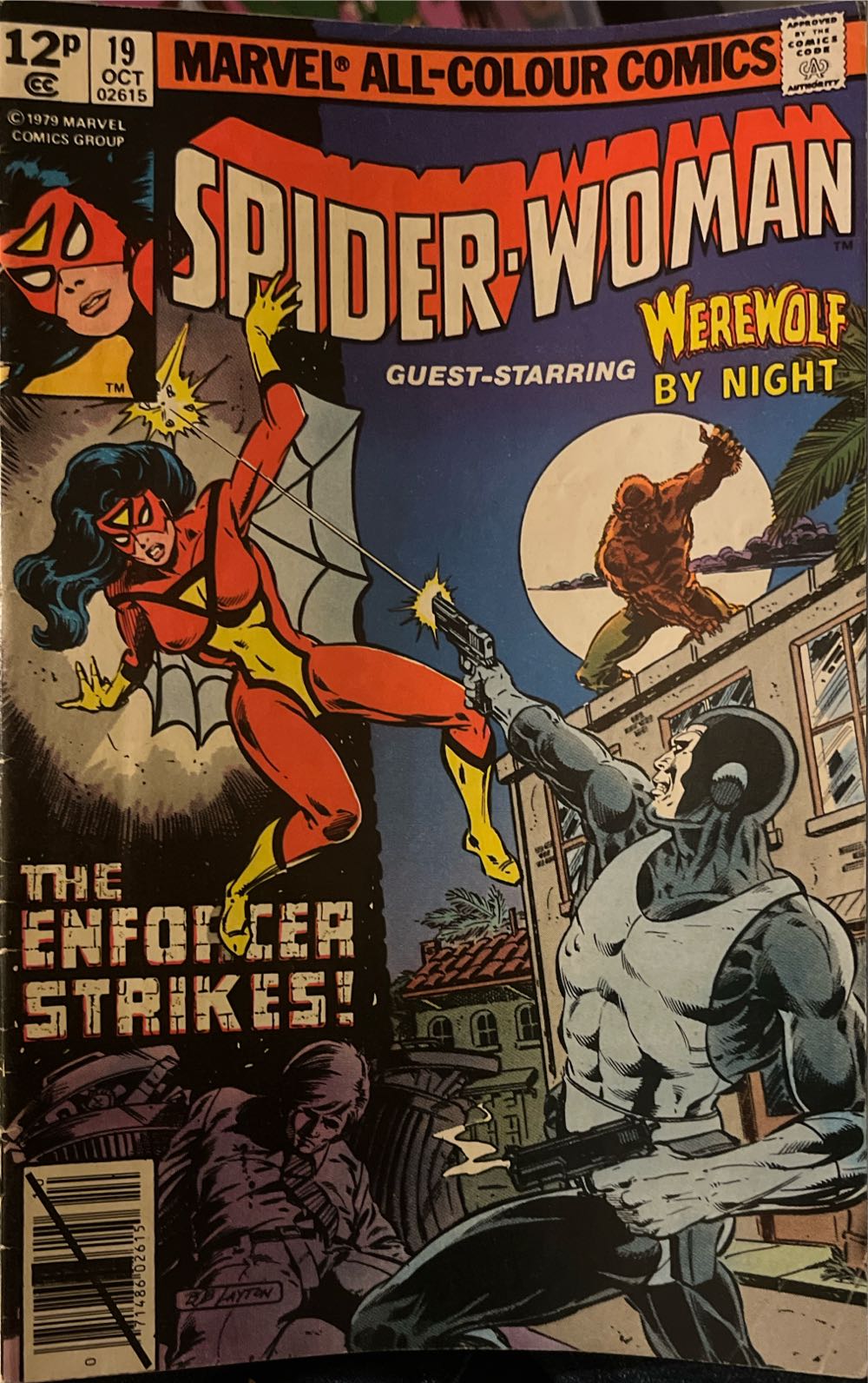 Spider-Woman - Marvel Comics Group (19 - Oct 1979) comic book collectible [Barcode 071486026150] - Main Image 2