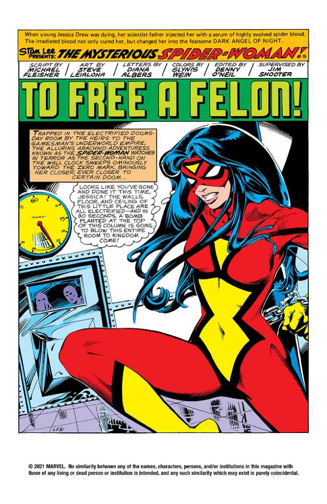 Spider-Woman, The - Marvel Comics Group (25 - Apr 1980) comic book collectible [Barcode 071486026150] - Main Image 2