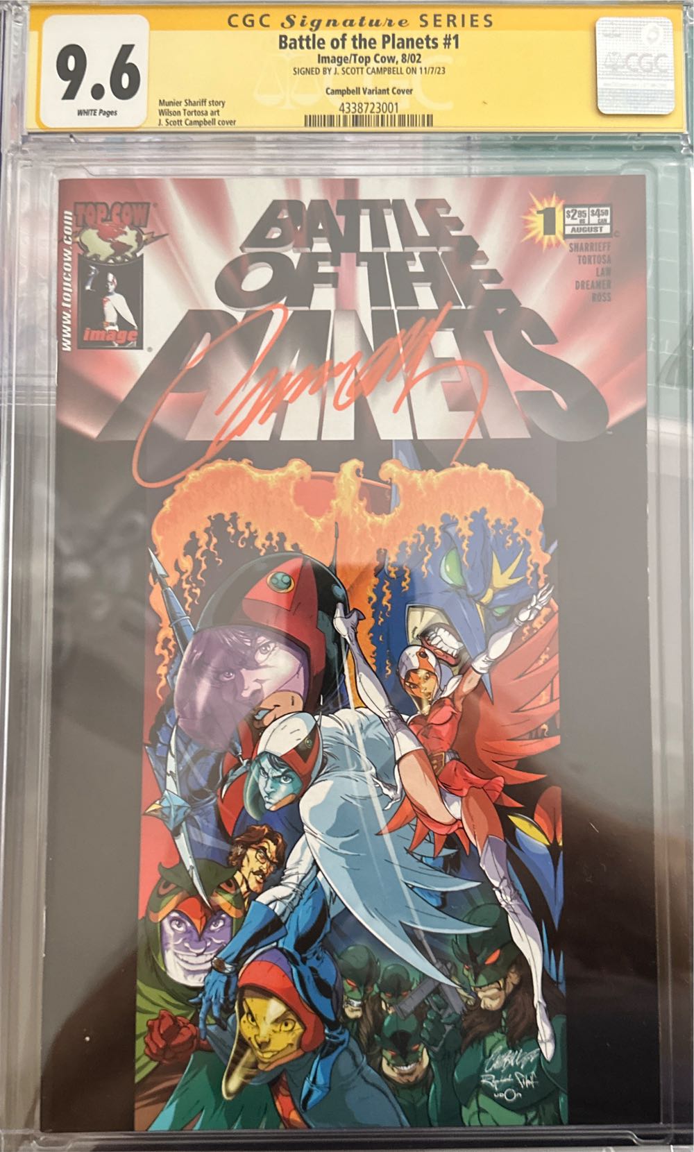 Battle of the Planets - Top Cow Comics (1 - 08/2002) comic book collectible [Barcode 709853228851] - Main Image 2