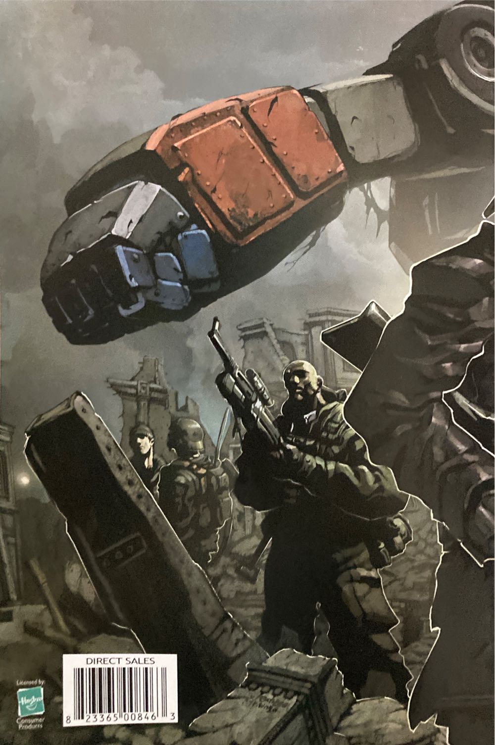 Transformers/G.I. Joe - Dreamwave Productions (1 - Aug 2003) comic book collectible [Barcode 823365008463] - Main Image 2