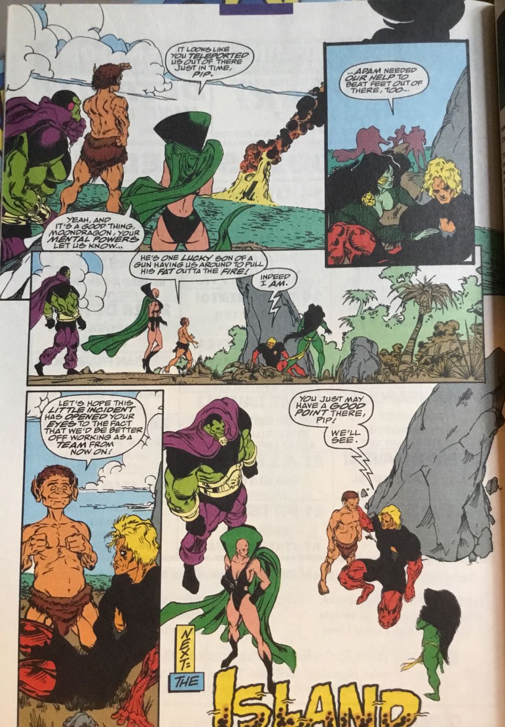 Warlock and the Infinity Watch - Marvel Comics (6 - Jul 1992) comic book collectible [Barcode 071486018971] - Main Image 4