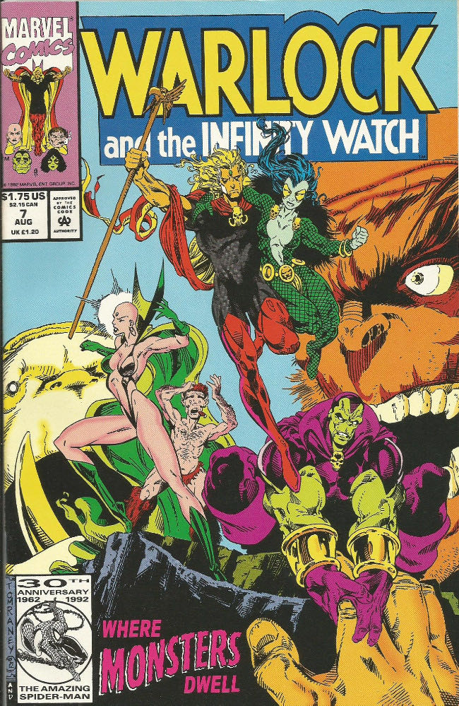 Warlock And The Infinity Watch #10 - Marvel (10 - Nov 1992) comic book collectible [Barcode 071486018971] - Main Image 4