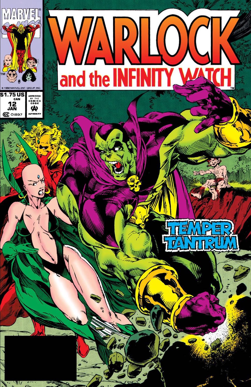 Warlock And The Infinity Watch - Marvel (20 - 09/1993) comic book collectible [Barcode 071486018971] - Main Image 3