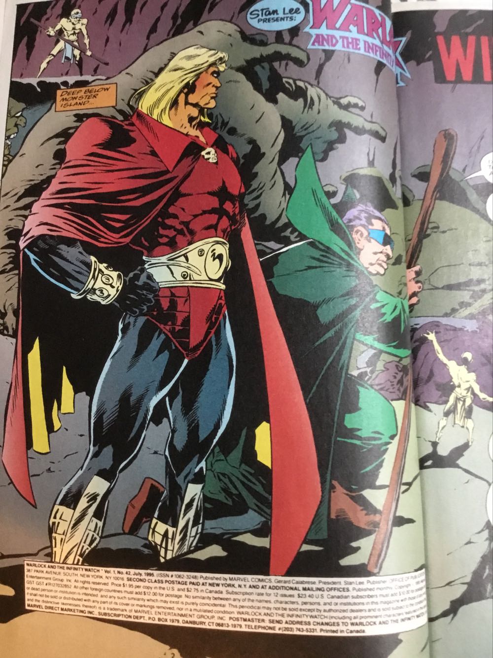 Warlock And The Infinity Watch MAR.V1.042 - Marvel Comics (42 - 07/1995) comic book collectible [Barcode 759606040605] - Main Image 4