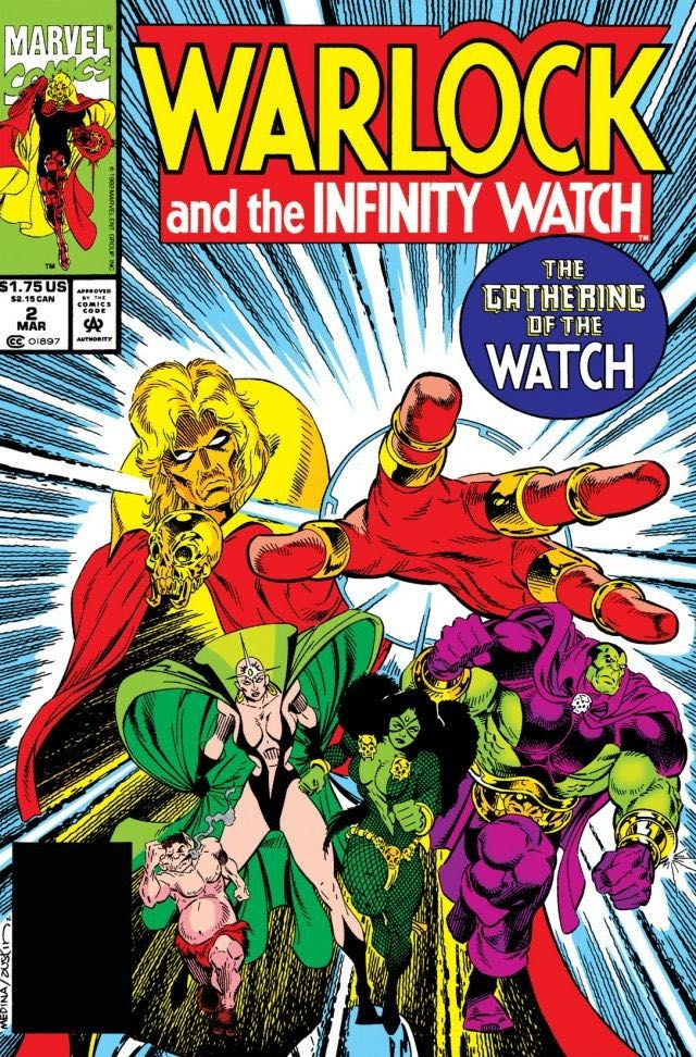 Warlock And The Infinity Watch MAR.V1.041 - Marvel Comics (41 - 06/1995) comic book collectible [Barcode 759606040605] - Main Image 4