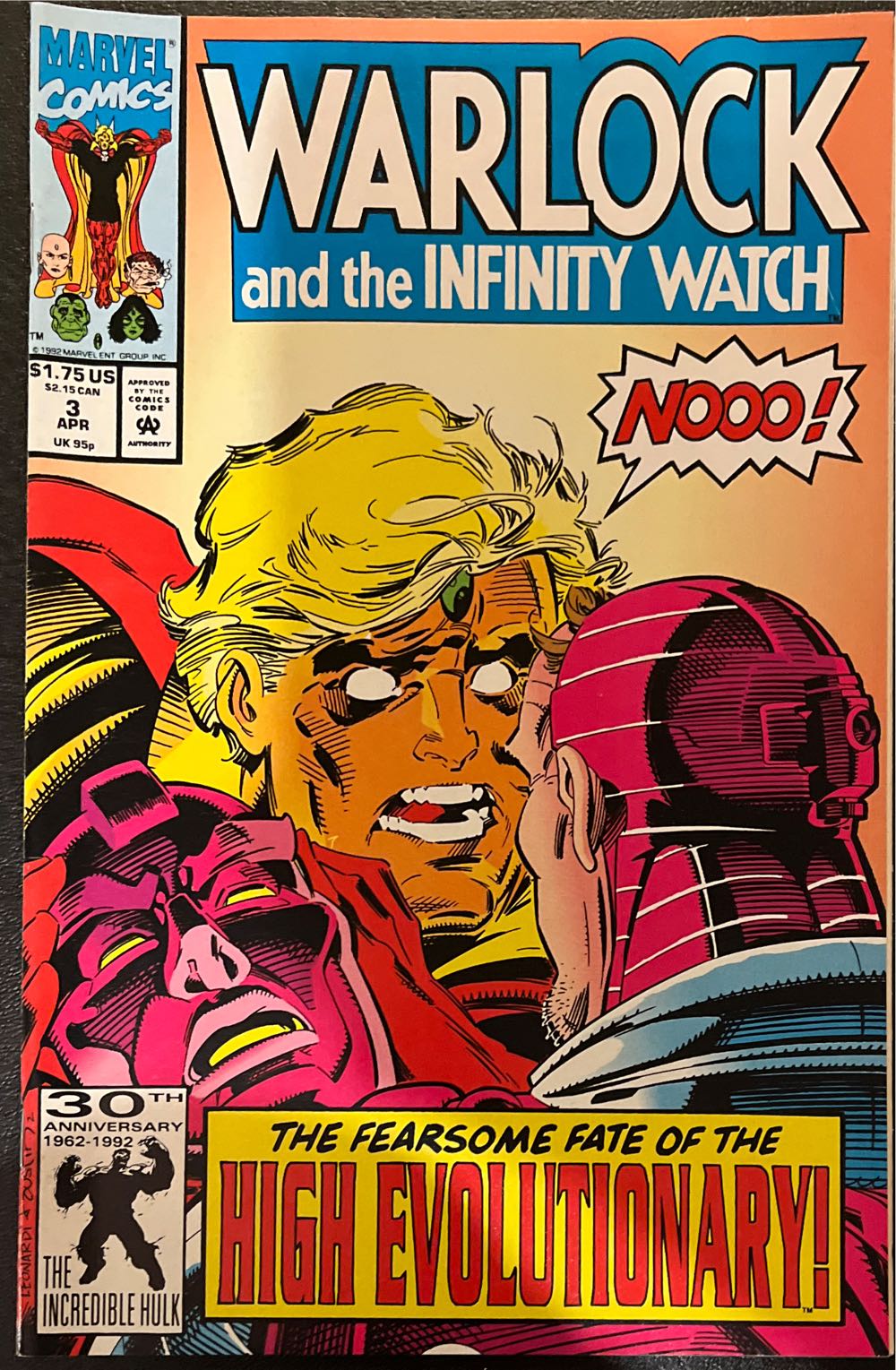 Warlock And The Infinity Watch - Marvel Comics (3 - Apr 1992) comic book collectible - Main Image 4