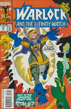 Warlock And The Infinity Watch - Marvel (18 - Jul 1993) comic book collectible [Barcode 759606040605] - Main Image 1