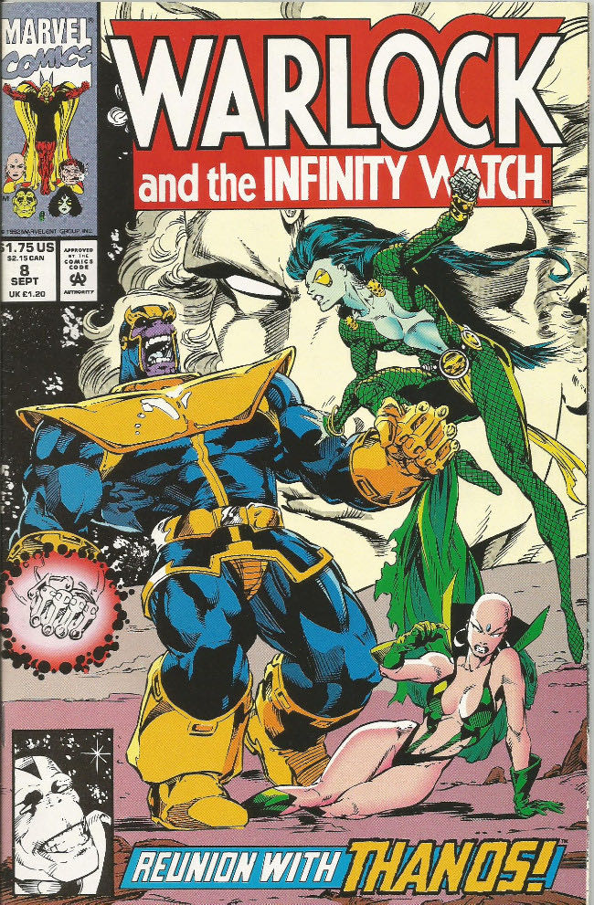 Warlock And The Infinity Watch - Marvel Comics (38 - 03/1995) comic book collectible [Barcode 759606040605] - Main Image 3
