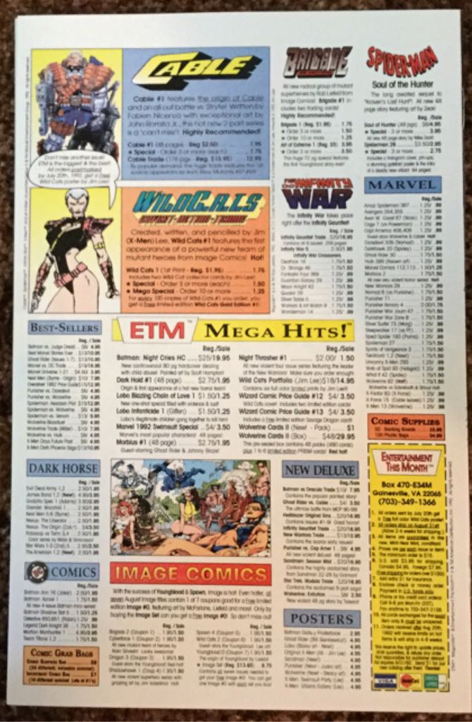 What If... - Marvel Comics (40 - Aug 1992) comic book collectible [Barcode 071486029205] - Main Image 2