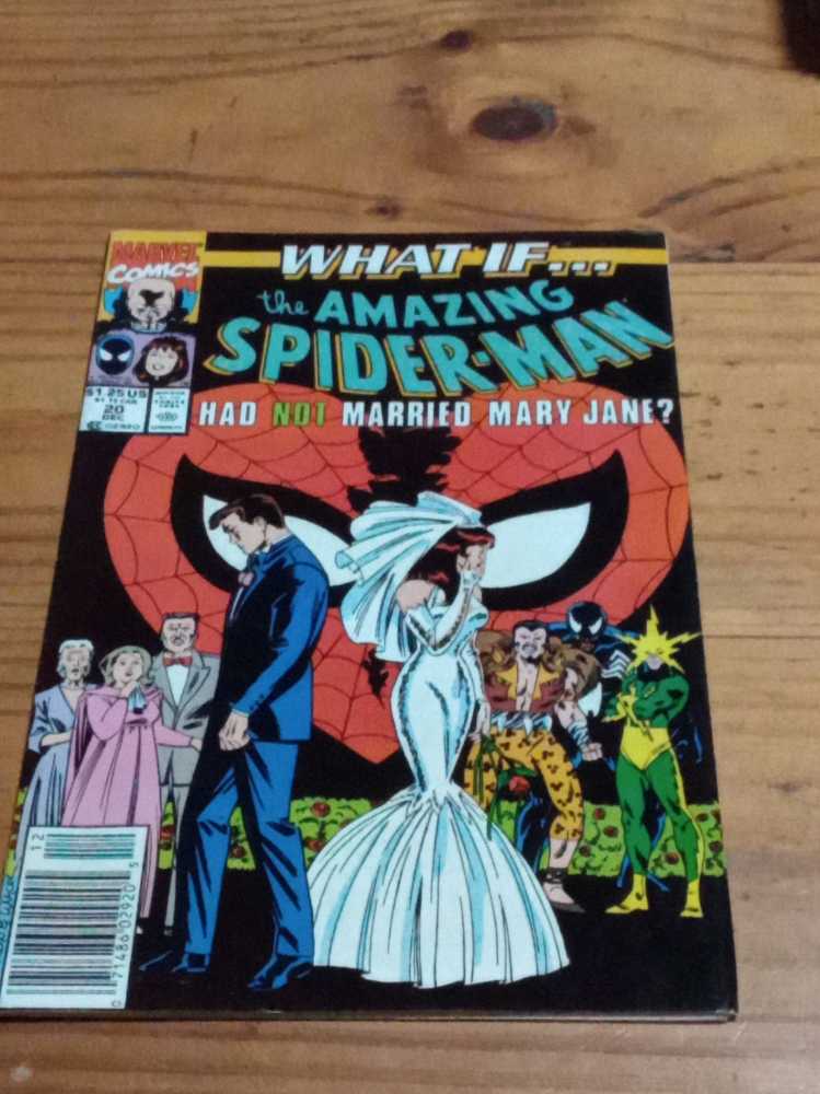 What If...? - Marvel Comics (20 - Dec 1990) comic book collectible [Barcode 071486029205] - Main Image 2