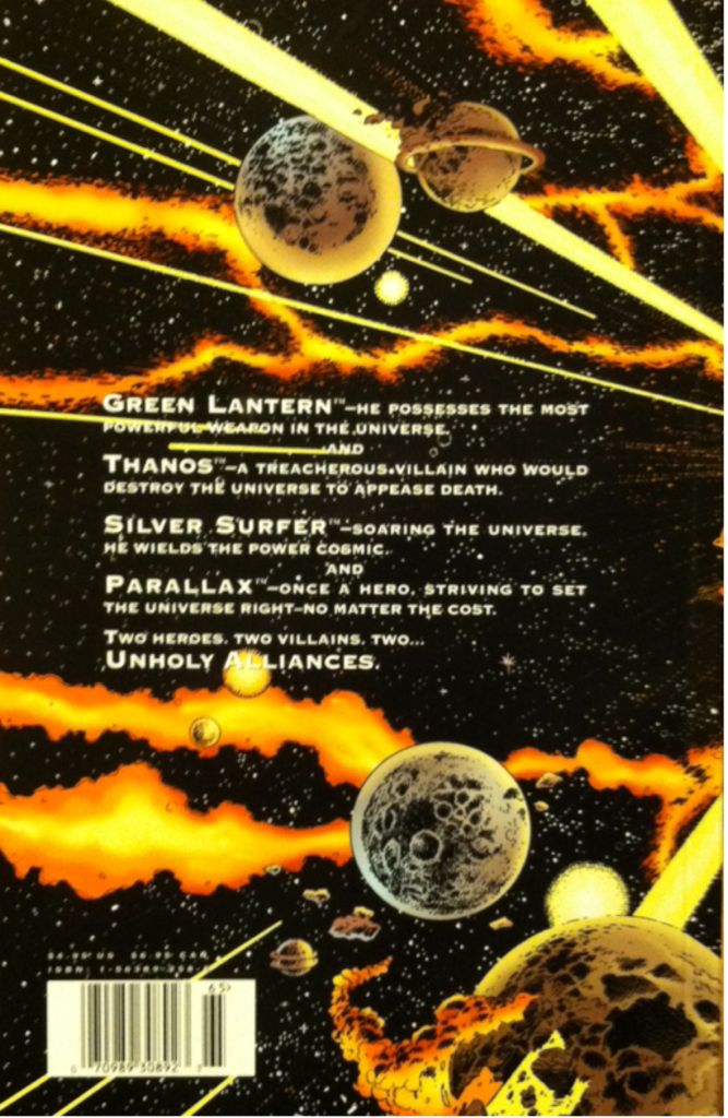 Green Lantern / Silver Surfer - DC Comics/Marvel Comics (1 - Dec 1995) comic book collectible [Barcode 070989308923] - Main Image 2