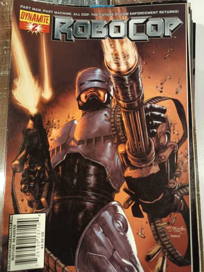 RoboCop - Dynamite Comics (2 - Feb 2010) comic book collectible [Barcode 725130137104] - Main Image 2